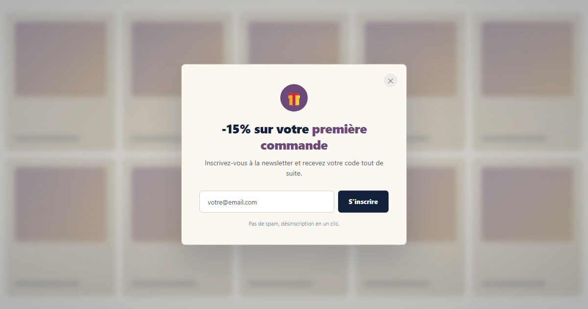 Comment faire grandir sa liste email e-commerce : pop-up, lead magnet, réduction